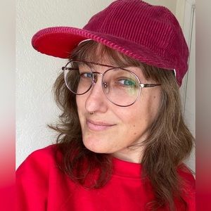 Big Bud Press Maroon/Red Corduroy Dugout Baseball Hat